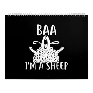 Calendrier Baa Sheep Owner Present