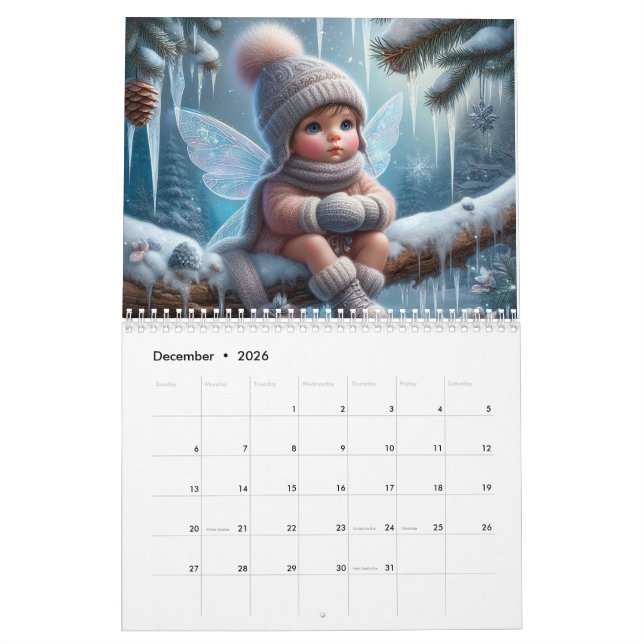 Calendrier Baby Fairies (Dec 2026)