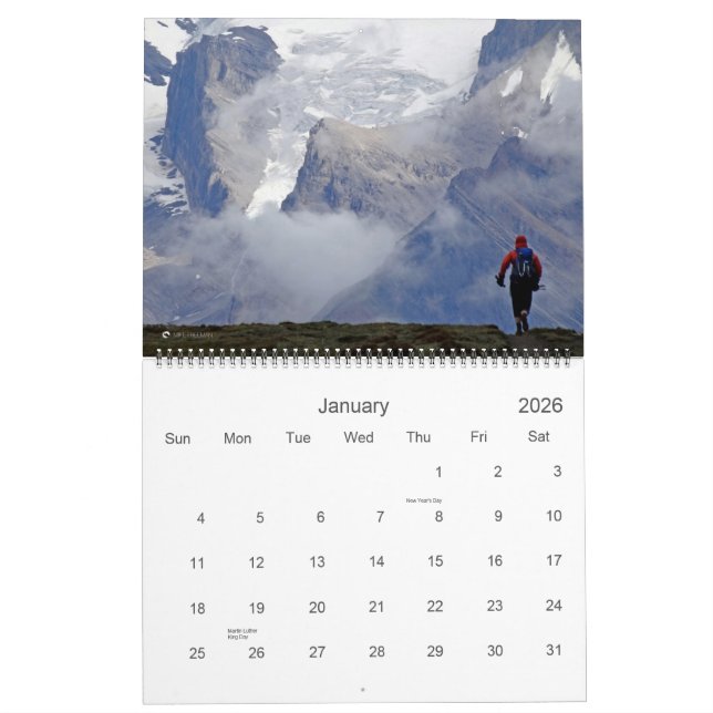Calendrier Backpacking Light 2014 (Jan 2026)