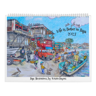 Calendrier Baja Illustrations