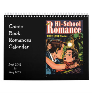 Calendrier Bande dessinée Romances en septembre 2018