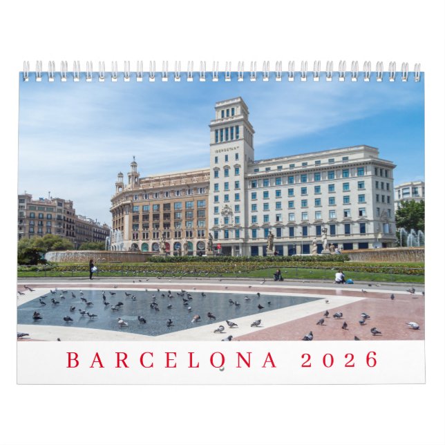 Calendrier Barcelone 2026 (Protection)