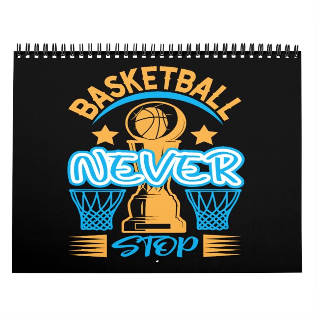Calendrier basketball never stop (Protection)