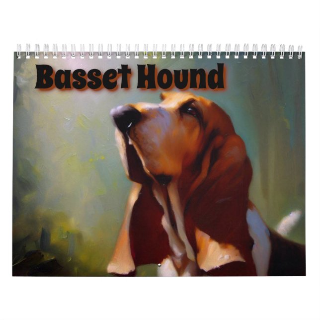 Calendrier Basset Hound (Protection)