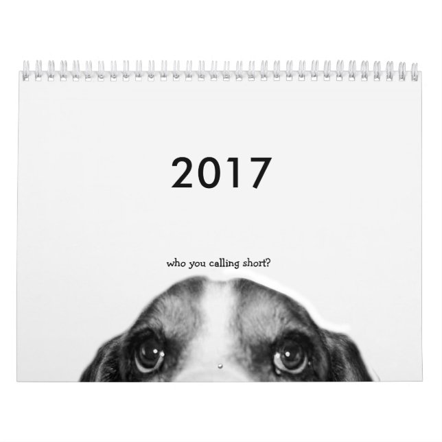 Calendrier Basset Hound 2017 (Protection)