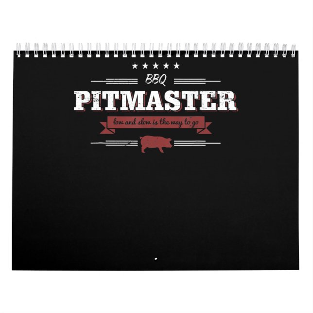 Calendrier BBQ | BBQ Pitmaster Faible Et Lent Est Une Manière (Protection)