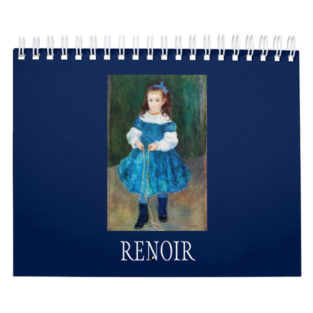 CALENDRIER : BEAU ART : PIERRE AUGUSTE-RENOIR (Protection)