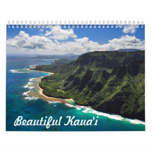 Calendrier Beau Kauai Hawaï