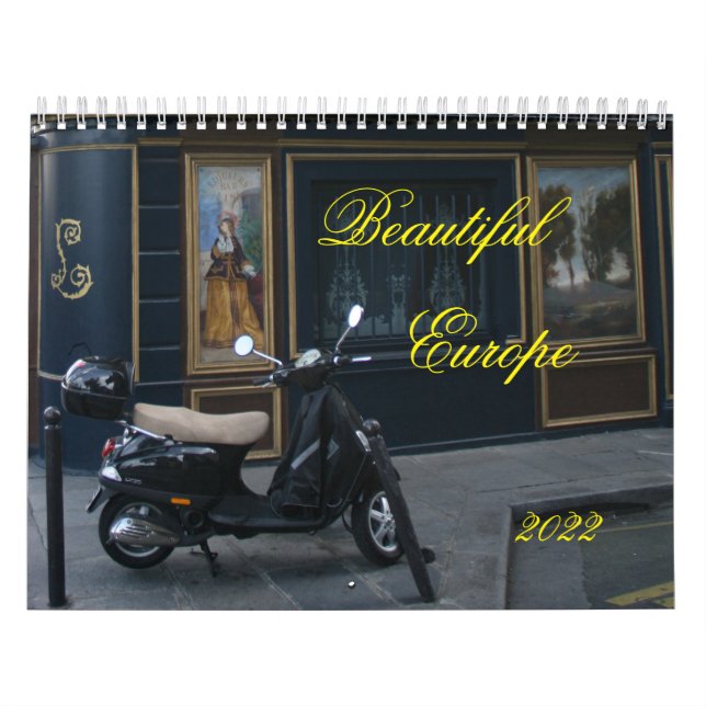 Calendrier "Beautiful Europe" 2022 (Protection)