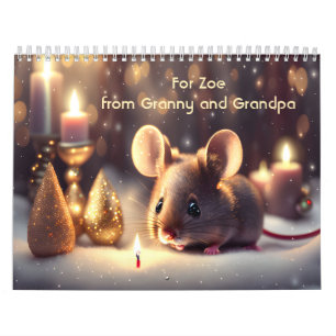 Calendrier Beaux animaux, nains et plus pour les enfants
