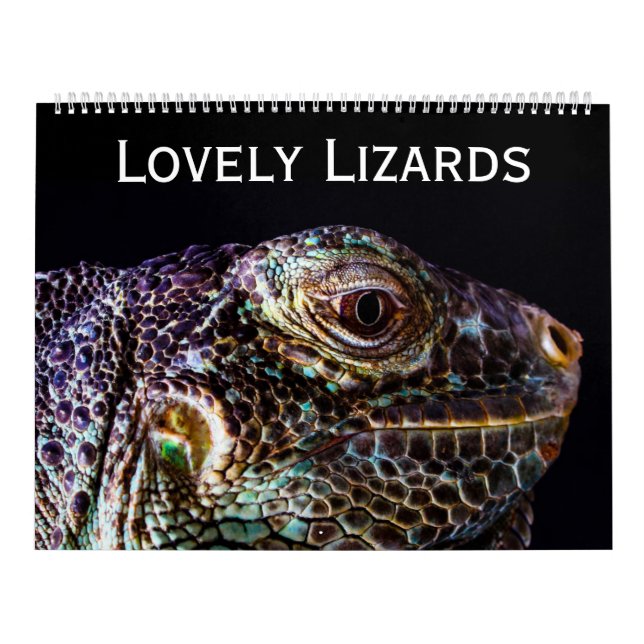 Calendrier Beaux lézards (Protection)