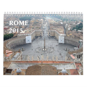 Calendrier Belle architecture Rome Italie 2015 de monuments