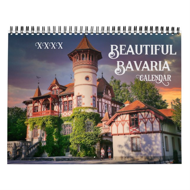 Calendrier Belle Bavière Europe Allemagne (Protection)