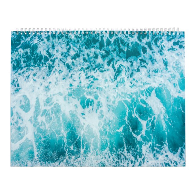 Calendrier Belle Nature Et Plages Avec Couverture D'Ondes Océ (Protection)