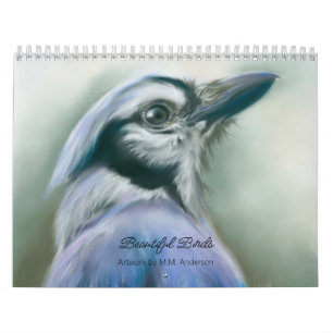 Calendrier Belle oeuvre d'art ornithologique de MM Anderson