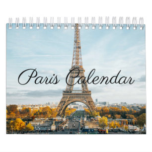 Calendrier Belles photographies de Paris France