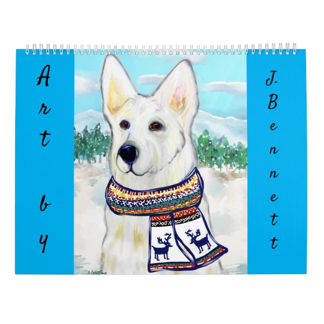 Calendrier Berger allemand (Dos)