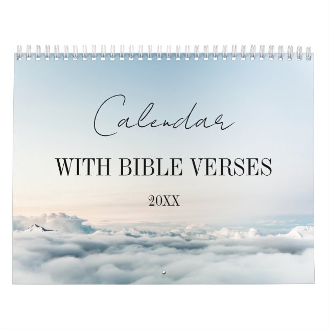Calendrier Bible verses Christian religious  (Protection)