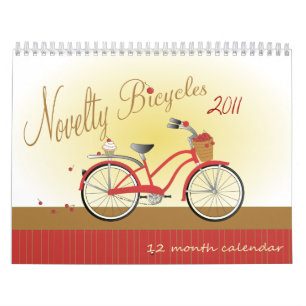 Calendrier Bicyclettes 2011 de nouveauté