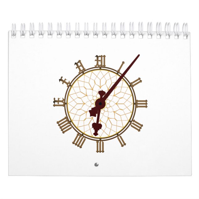 Calendrier Big Ben Horloge Visage Et Détails Mains (Protection)