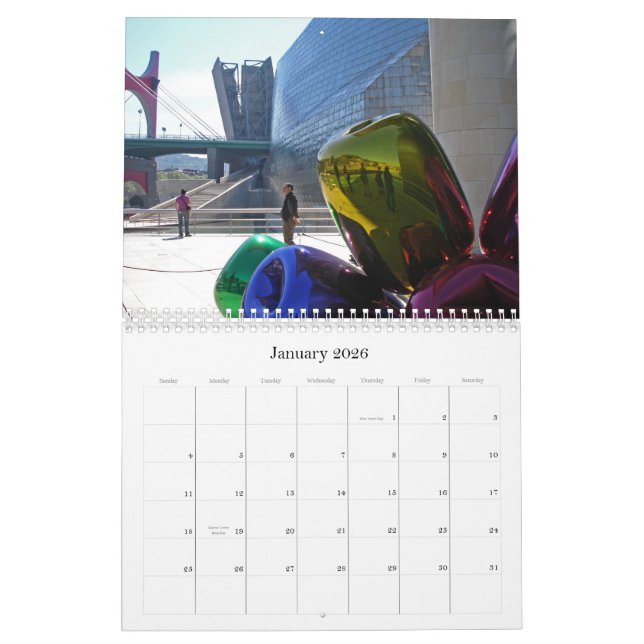 Calendrier BilbaoCalendar 2009 (Jan 2026)