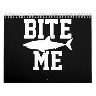 Calendrier Bite Me - Cadeau de biologie marine pour requins -