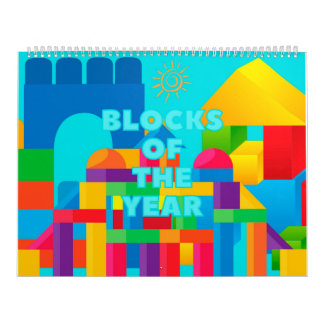 Calendrier Blocs De L'Année