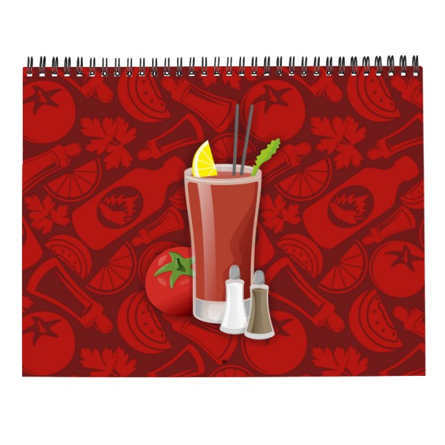 Calendrier Bloody Mary (Dos)