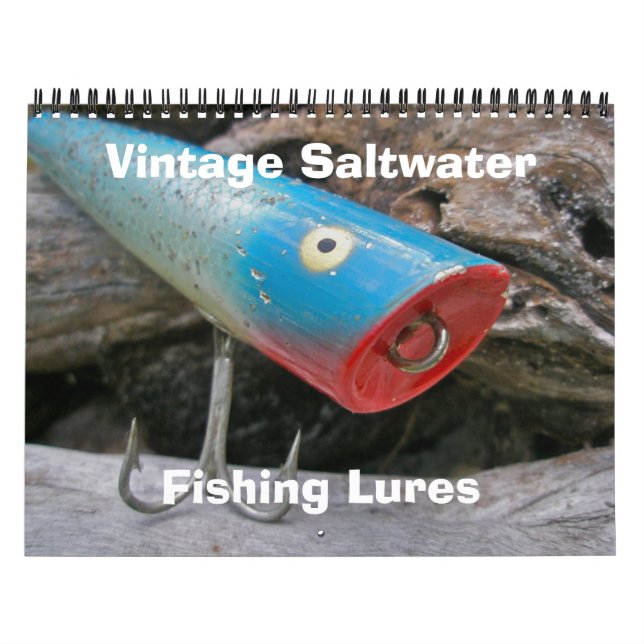 Calendrier Bouchons Vintages de pêche à l'eau salé (Protection)