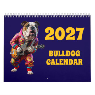 Calendrier Bouledogue 2027