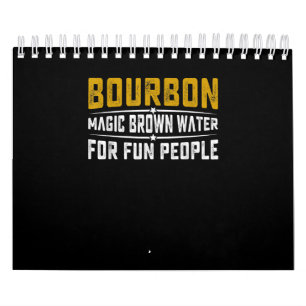 Calendrier Bourbon Magic Brown Water Fun People - Whiskey