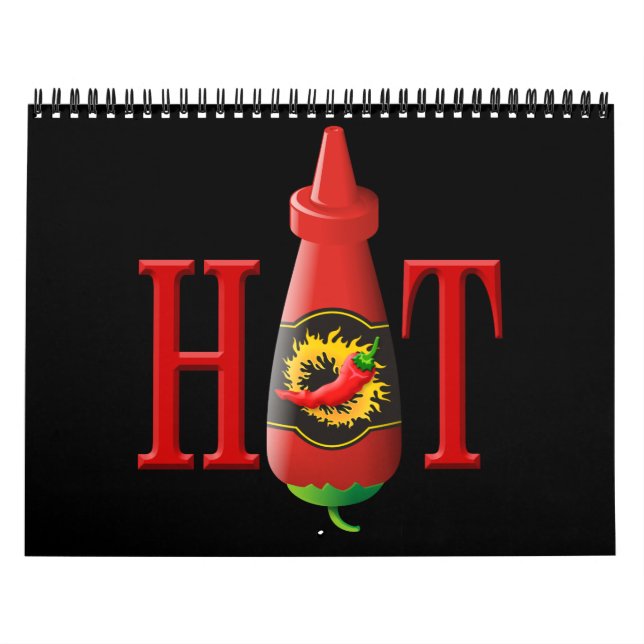 Calendrier Bouteille de sauce chaude (Protection)