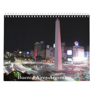 Calendrier Buenos Aires-Argentine