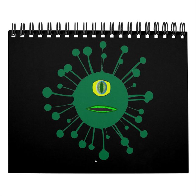 Calendrier Bug de monstre Viral One Eyed (Protection)