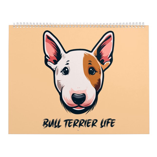 Calendrier Bull Terrier (Protection)