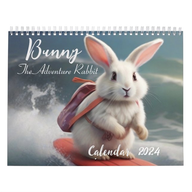 Calendrier Bunny The Adventure Rabbit 2024 (Protection)