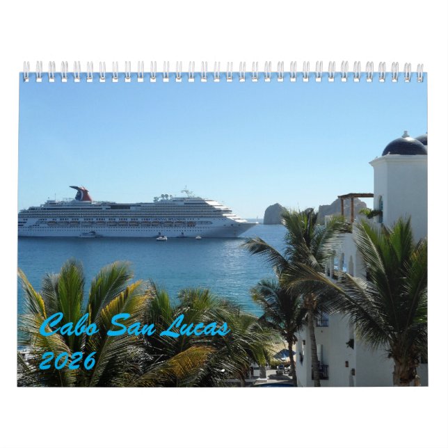 Calendrier Cabo San Lucas Calendar  (Protection)