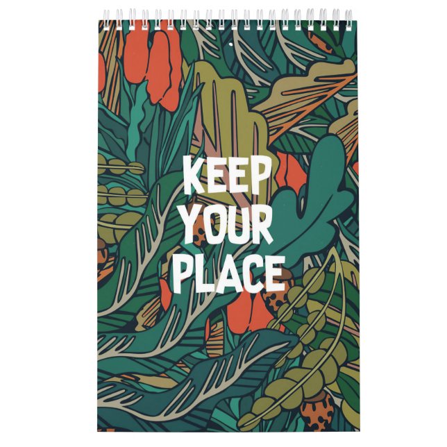 Calendrier Cactus Gardez Votre Place (Protection)