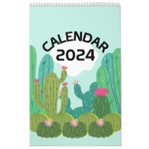 Calendrier Cactus Paradise 2024