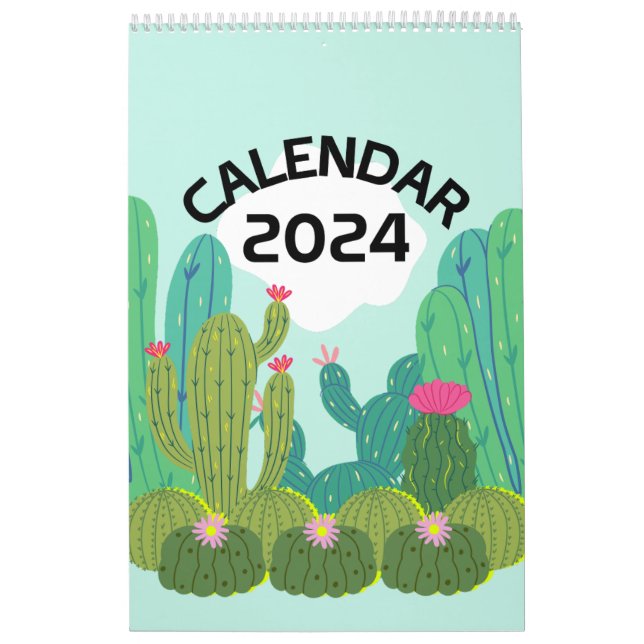 Calendrier Cactus Paradise 2024 (Protection)
