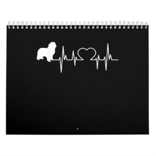 Calendrier Cadeau de conception de chien de Terre-Neuve   Don