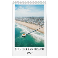 Cadeau de Manhattan Beach 2027 Photographie Mensue
