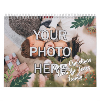 Calendrier cadeau de Noël famille enfants personna