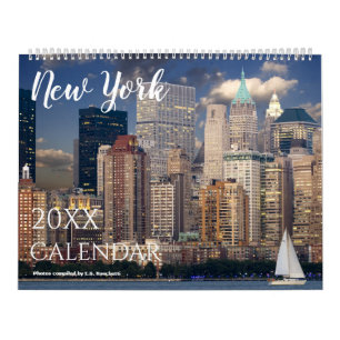 Calendrier cadeau New York City 2027