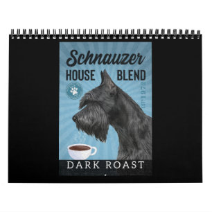 Calendrier Café Schnauzer Chien