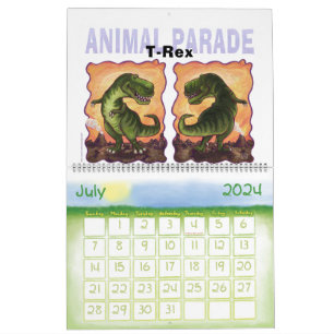 Calendrier Calcul de la parade animale