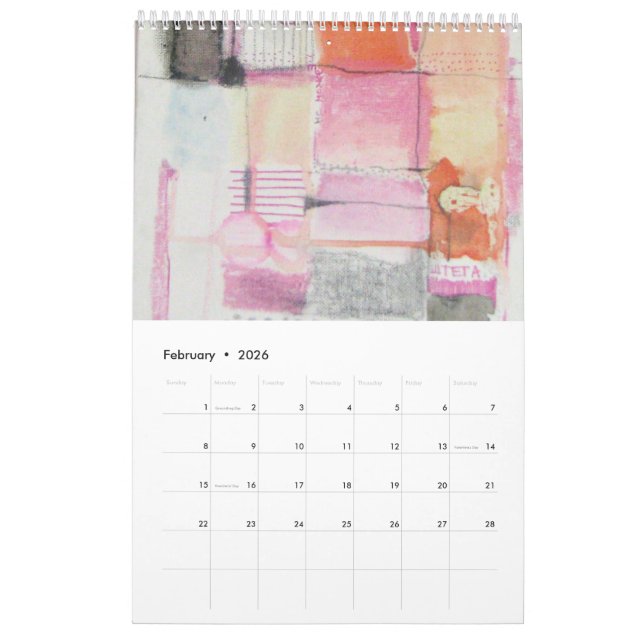 Calendrier Calendar (Feb 2026)