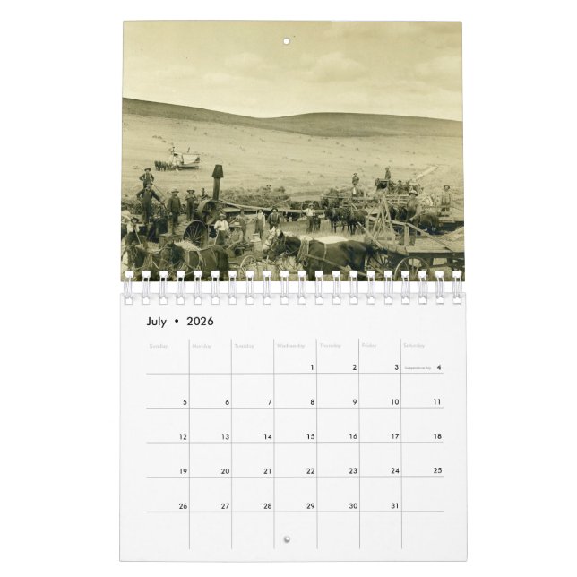 Calendrier Calendar (Jul 2026)