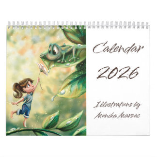 Calendrier Calendar 2026 “Gift” by Monika Marzec