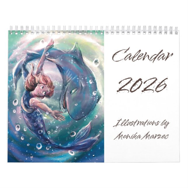 Calendrier Calendar 2026 “Play” by Monika Marzec (Protection)
